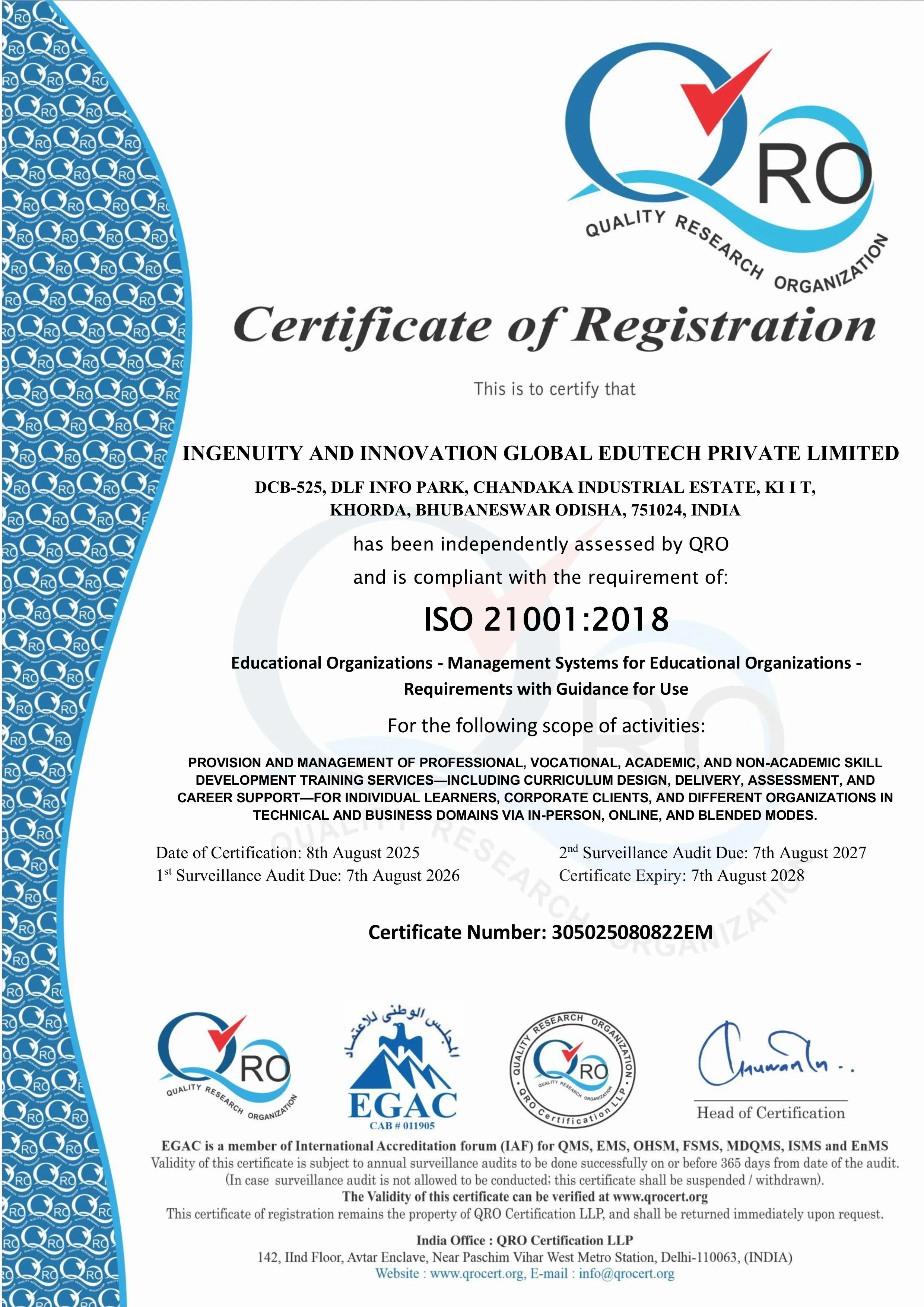 Leadership Excellence Certificate